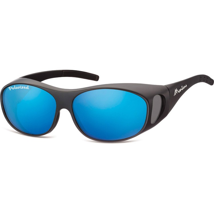 Polarizált napszemüveg vezetőknek fekete kék HD Fit PETE omegamix.hu