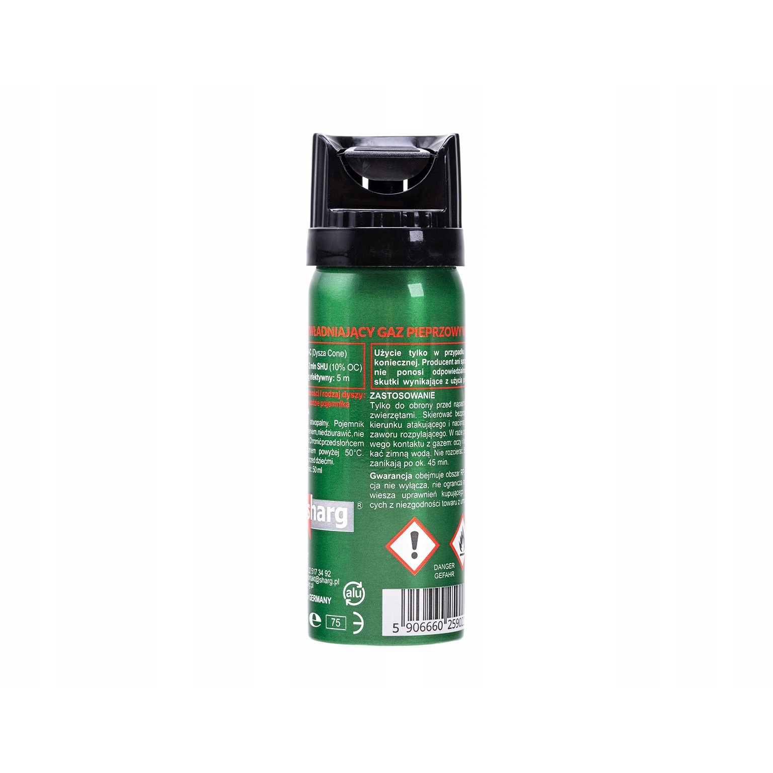 gél-fűszeres könnygáz 50ml Nato Defense 41050-C 2millió Scoville megamix.sk