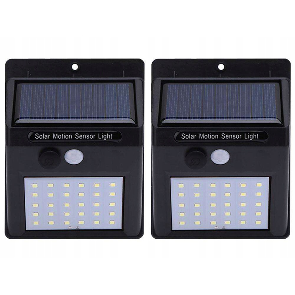 Napelemes lámpa 30 SMD LED mozgásérzékelővel 12x9x5cm megamix.sk