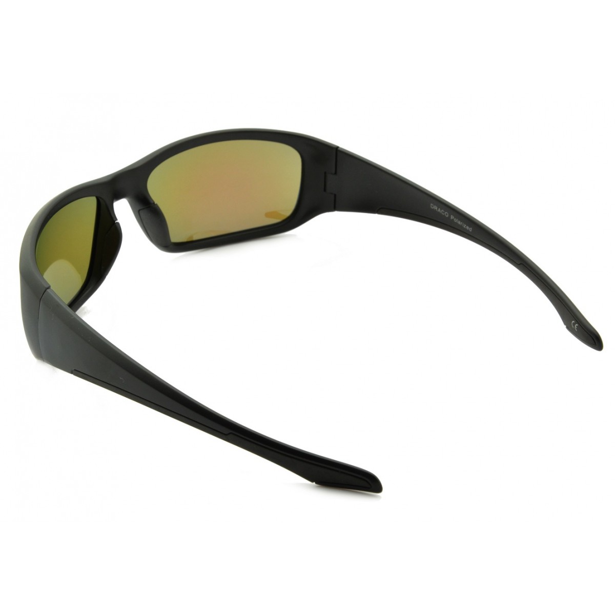 Sport polarizált napszemüveg fekete tükör RIB omegamix.hu