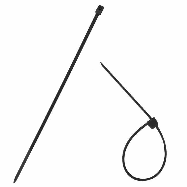 kötöző szalag sk 2,5mm 20cm 100db fekete megamix.sk