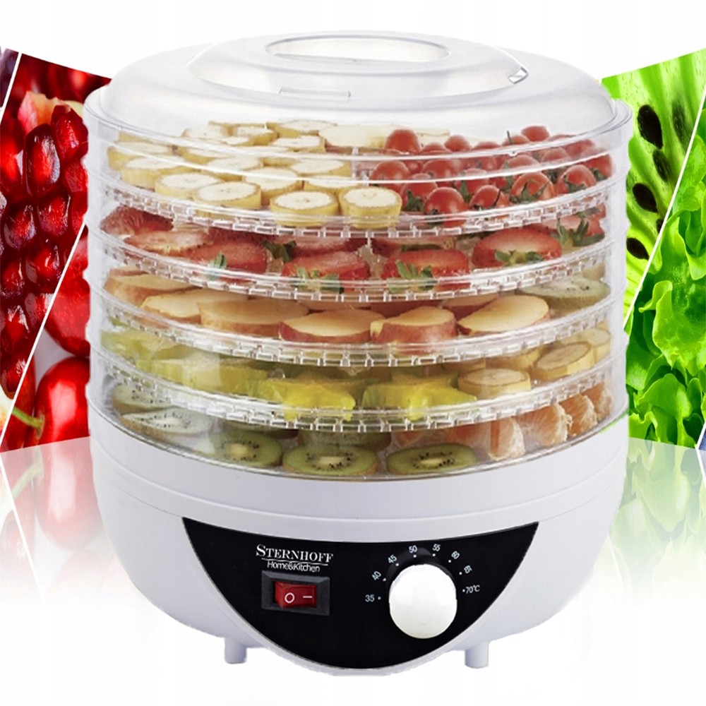 Gomba zöldség gyümölcs szárító XL teljesítmény 250W megamix